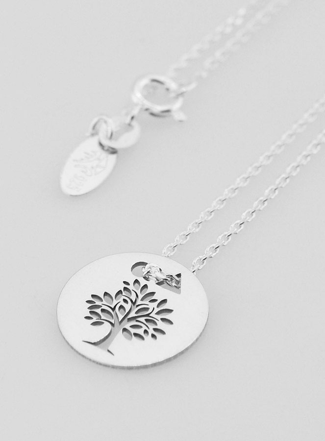 Collier Religieux Arbre de Vie Jeton - Argent 925/1000 (pic 1)
