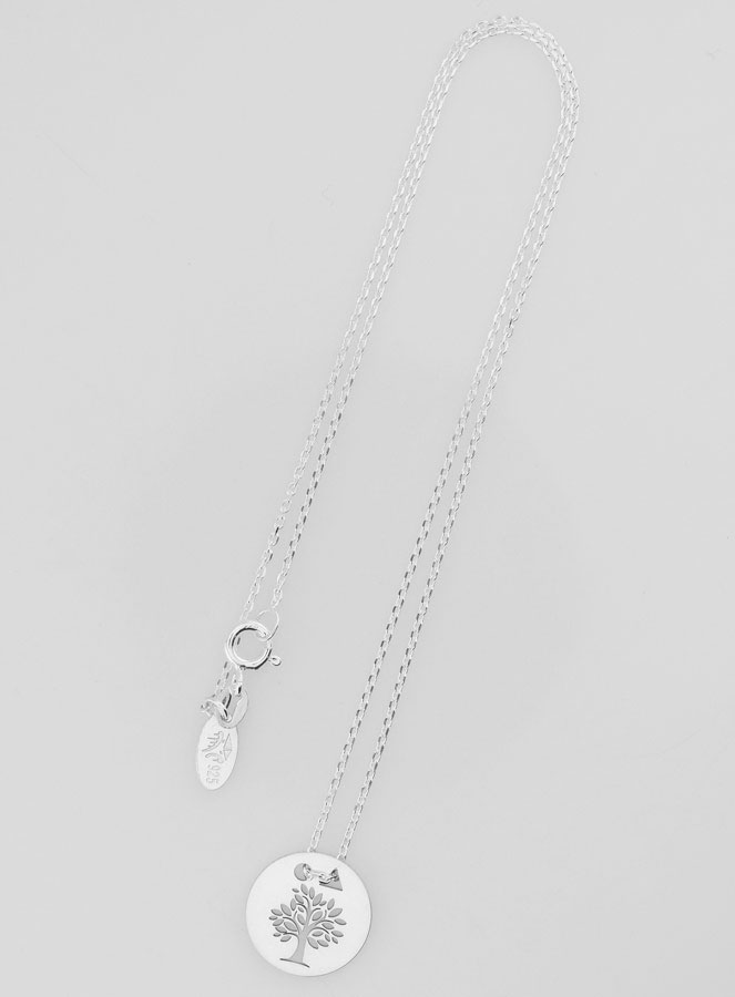 Collier Religieux Arbre de Vie Jeton - Argent 925/1000 (pic 2)