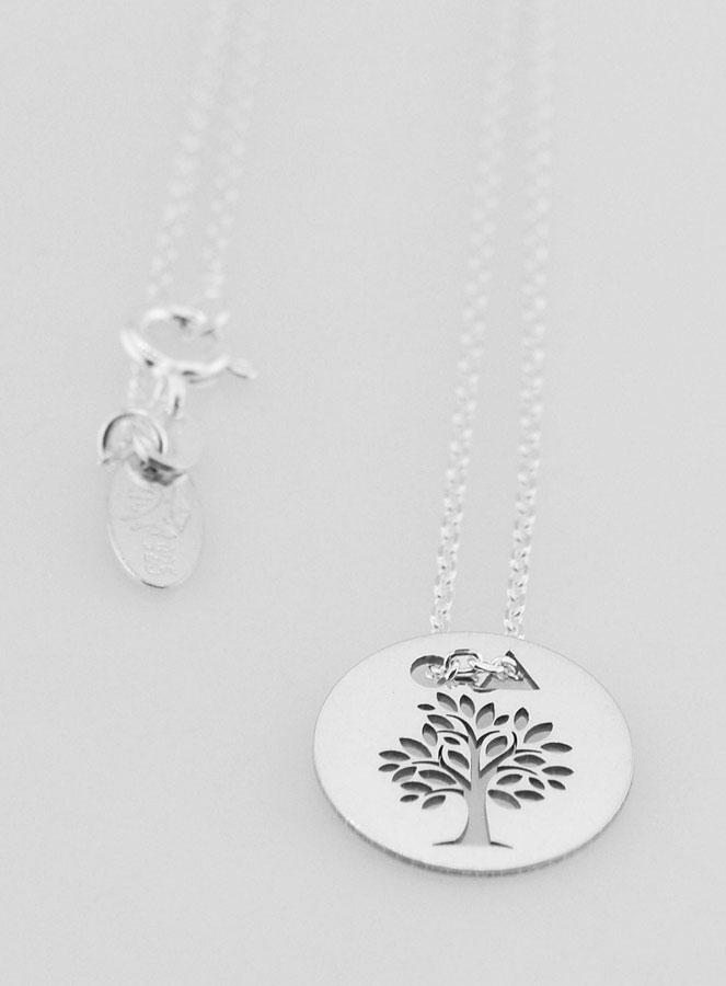 Collier Religieux Arbre de Vie Jeton - Argent 925/1000 (pic 3)