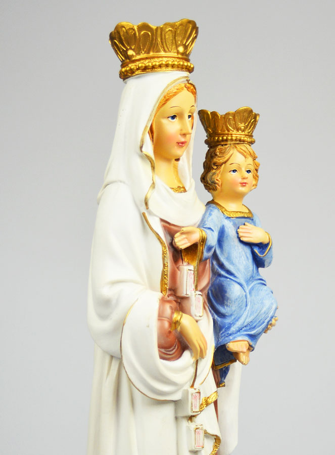 Statue Religieuse ND du Mont Carmel - 40cm (pic 4)
