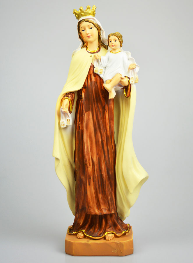 Statue Religieuse de la Vierge du Mont Carmel - 40cm (pic 1)