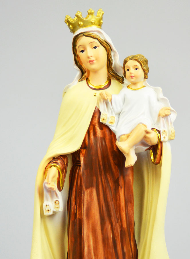 Statue Religieuse de la Vierge du Mont Carmel - 40cm (pic 3)