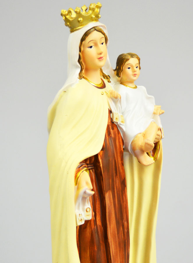 Statue Religieuse de la Vierge du Mont Carmel - 40cm (pic 4)