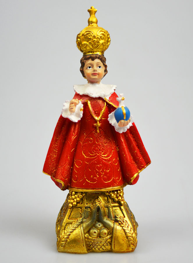 Statue Religieuse Enfant Jésus de Prague - 15cm (pic 1)