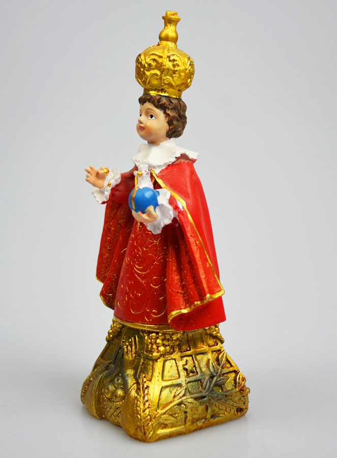 Statue Religieuse Enfant Jésus de Prague - 15cm (pic 2)