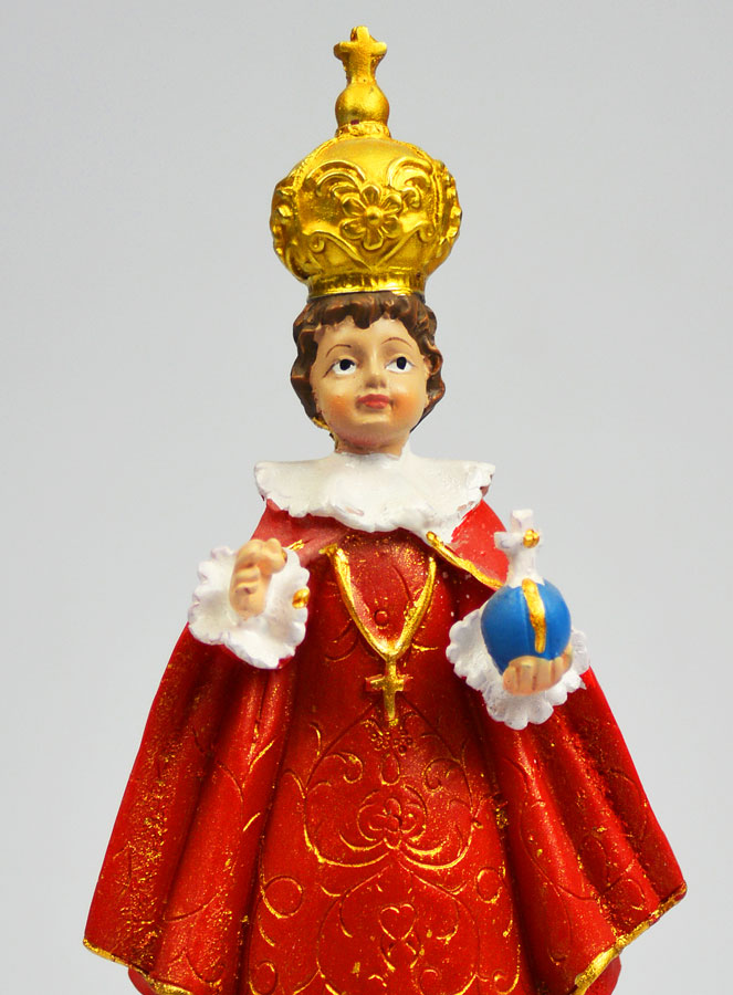 Statue Religieuse Enfant Jésus de Prague - 15cm (pic 3)
