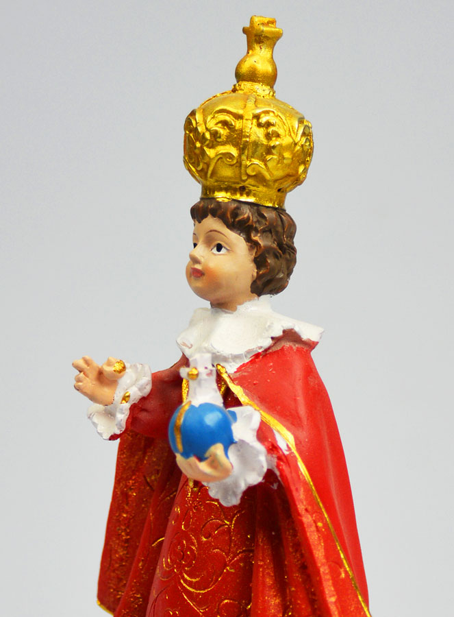 Statue Religieuse Enfant Jésus de Prague - 15cm (pic 4)