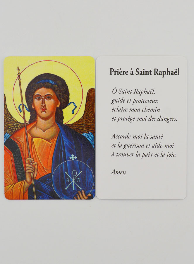 Carte de Prière à Saint Raphaël Archange (pic 3)