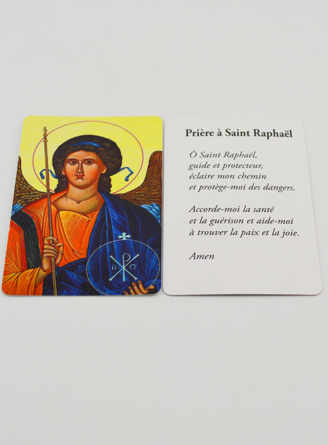 Carte de Prière à Saint Raphaël Archange (pic 4)