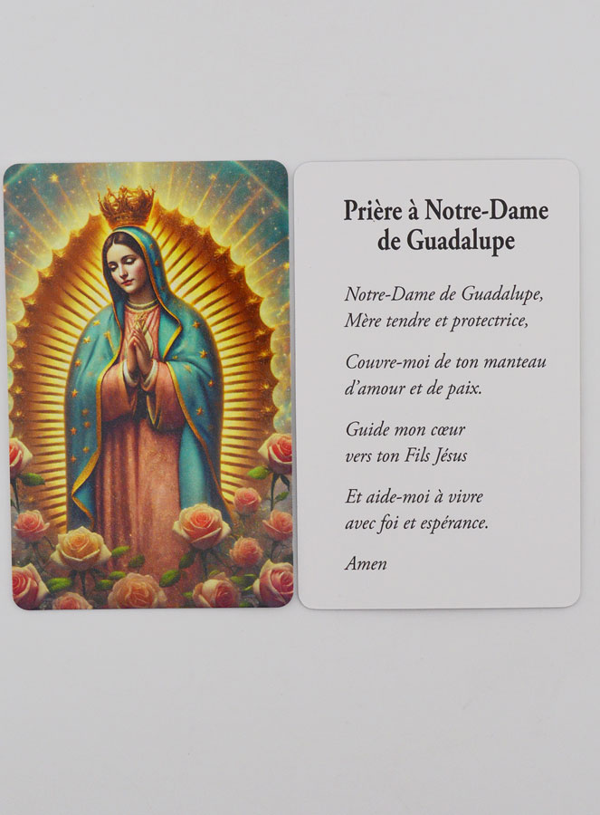 Carte de Prière à Notre Dame de Guadalupe (pic 3)