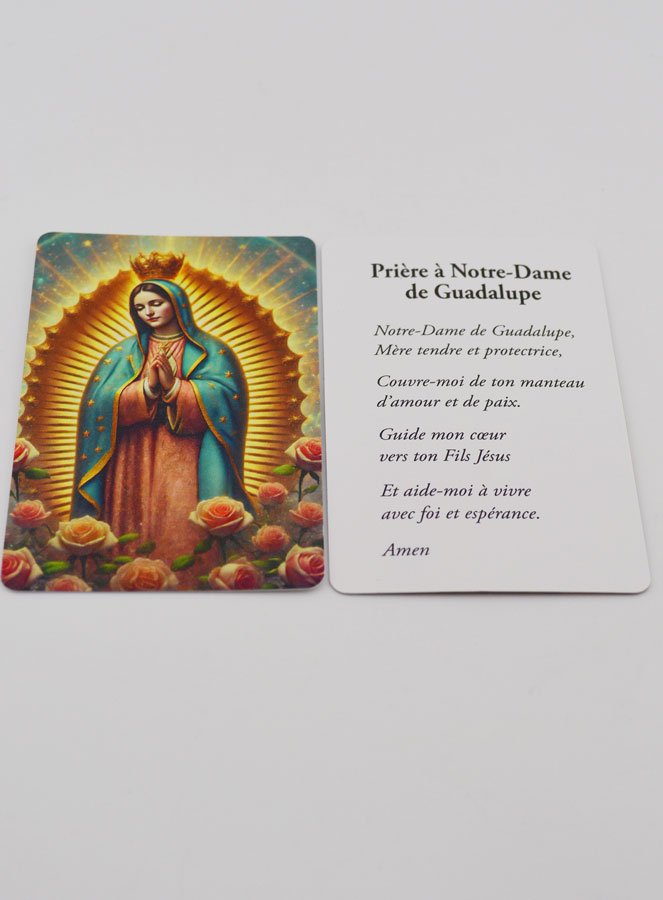 Carte de Prière à Notre Dame de Guadalupe (pic 4)