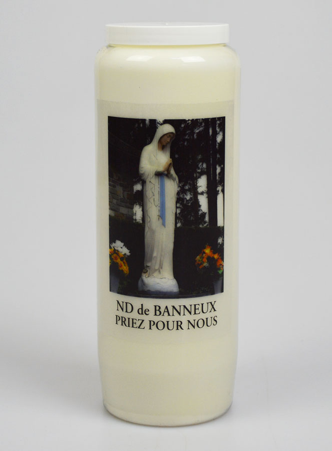 Bougie de Neuvaine Notre Dame de Banneux (pic 1)