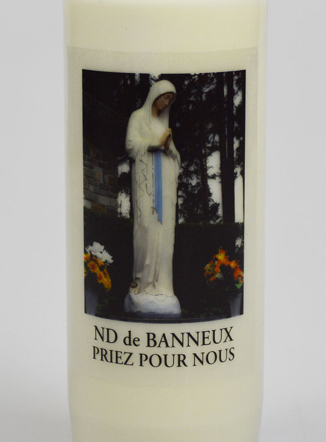 Bougie de Neuvaine Notre Dame de Banneux (pic 2)