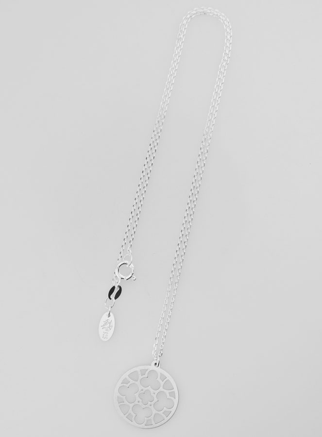 Collier Religieux Vitrail - Argent 925/1000 (pic 2)