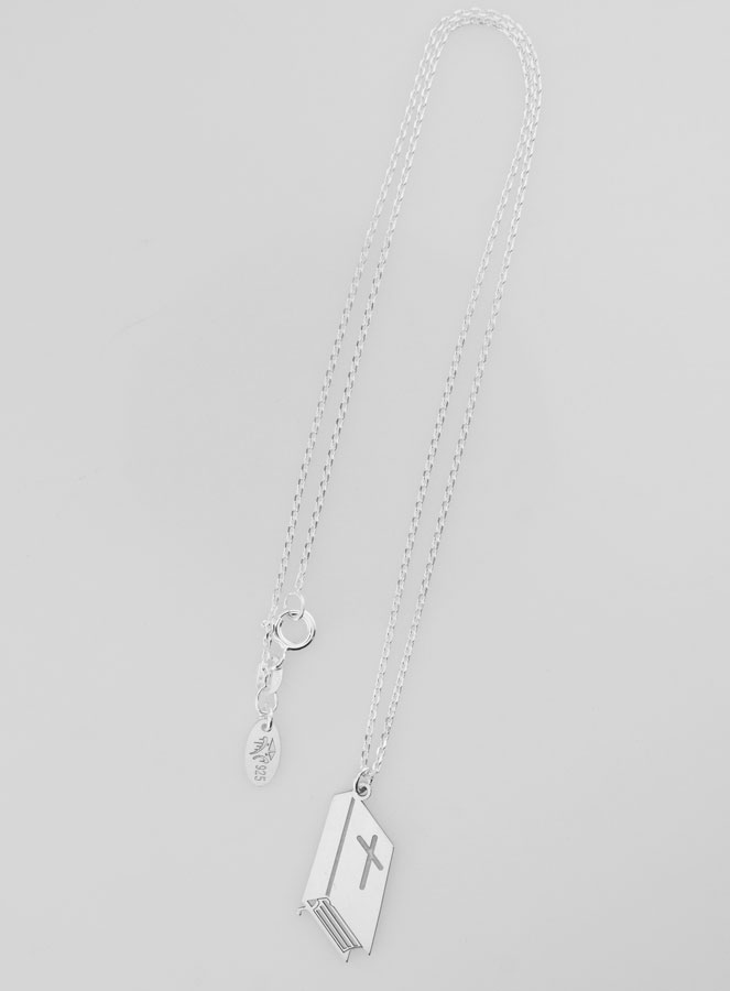 Collier Religieux Pendentif Bible - Argent 925/1000 (pic 2)