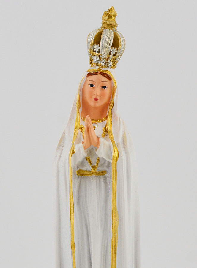 Statue Notre Dame de Fatima -15 cm (pic 3)