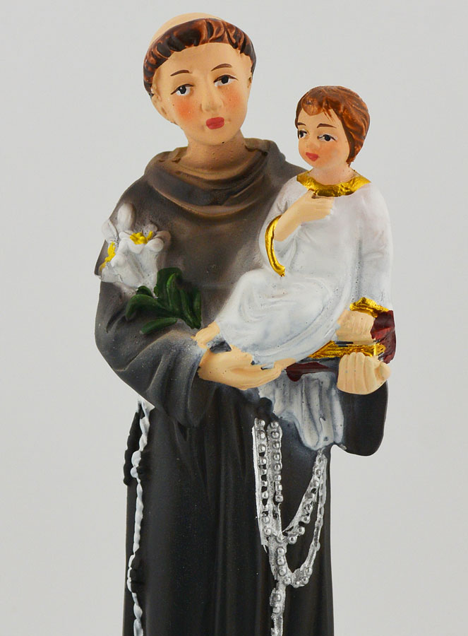 Statue Religieuse de Saint Antoine -15 cm (pic 3)