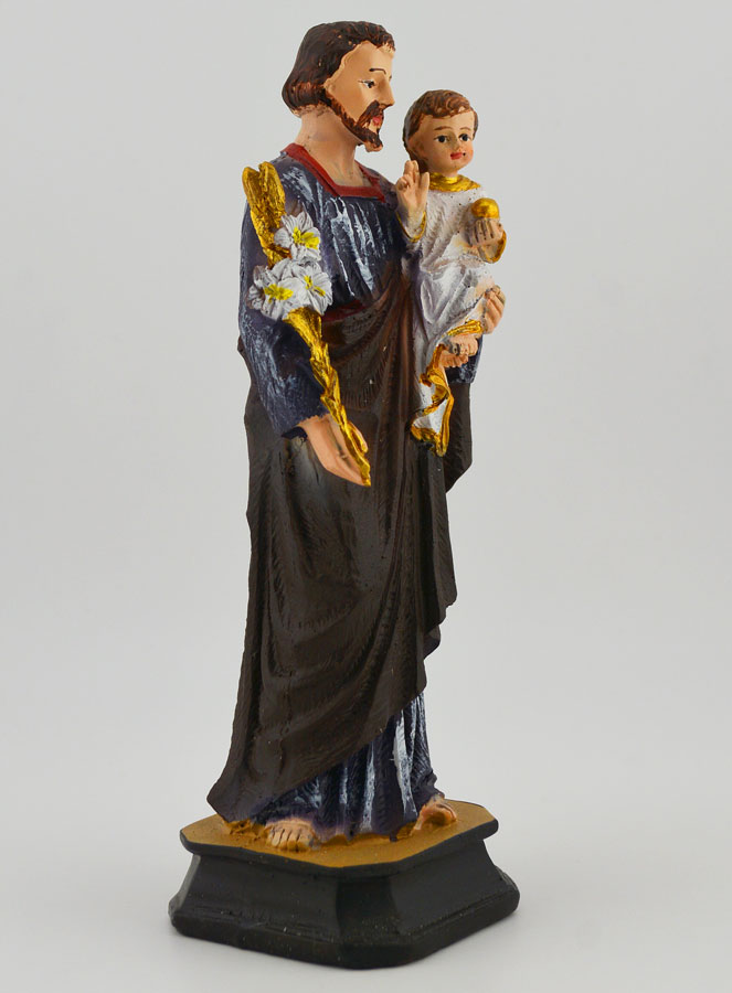 Statue Religieuse de Saint Joseph -15 cm (pic 2)