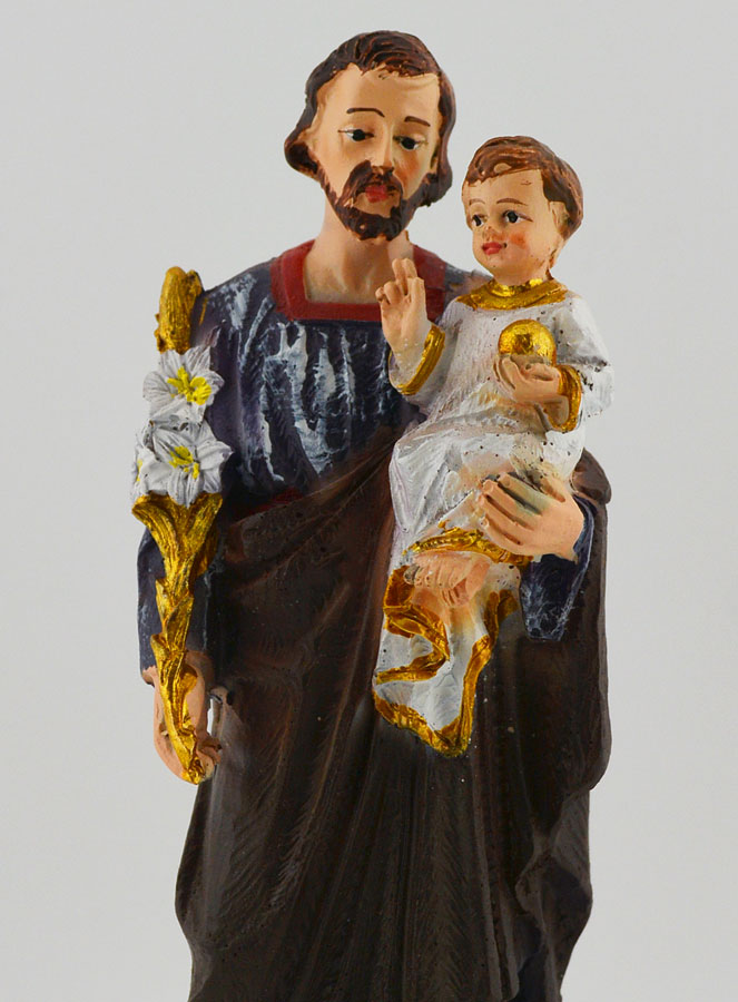 Statue Religieuse de Saint Joseph -15 cm (pic 3)