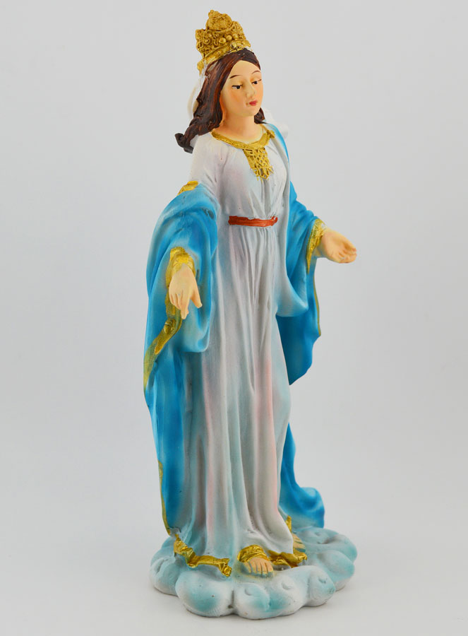 Statue Religieuse de Notre Dame des Miracles - 20cm (pic 2)