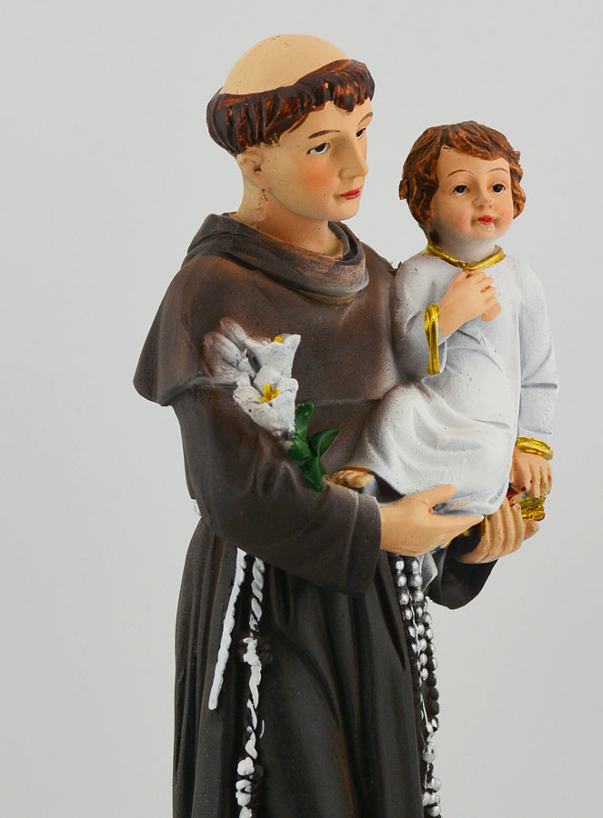 Statue Religieuse de Saint Antoine - 20cm (pic 4)