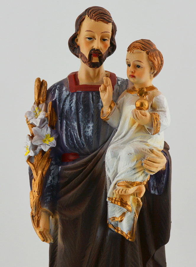 Statue Religieuse de Saint Joseph - 20cm (pic 3)