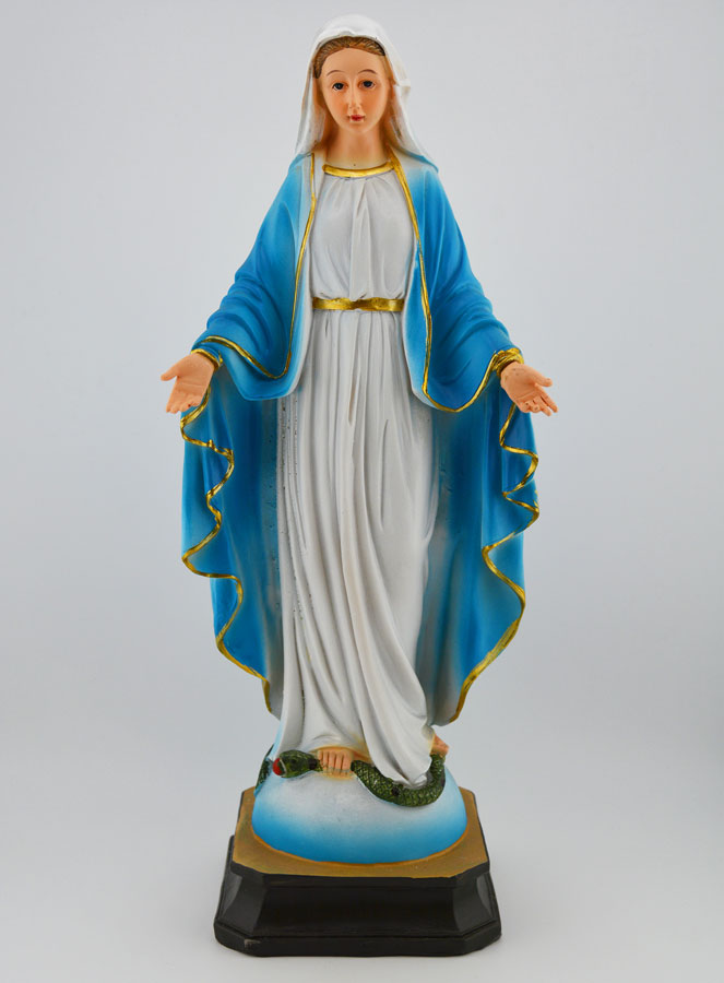 Statue Religieuse Vierge Miraculeuse - 30cm (pic 1)