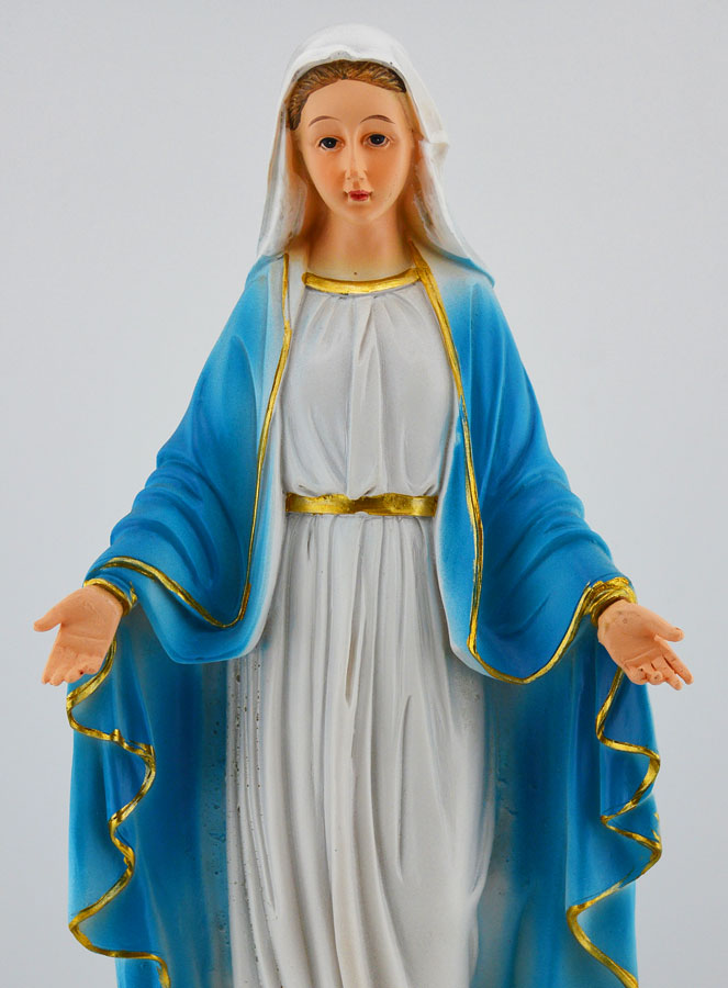 Statue Religieuse Vierge Miraculeuse - 30cm (pic 3)