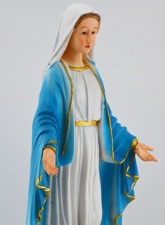 Statue Religieuse Vierge Miraculeuse - 30cm (pic 4)