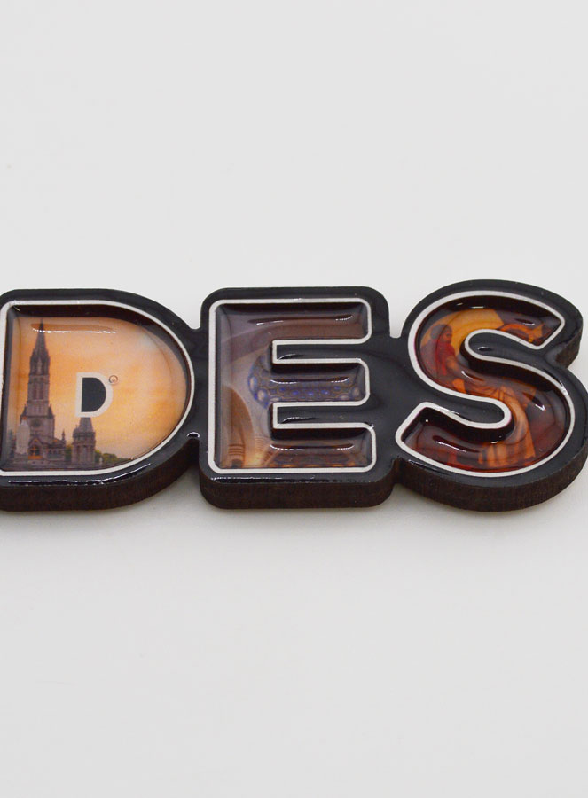 Souvenir de Lourdes - Magnet Texte de Lourdes 17cm (pic 4)