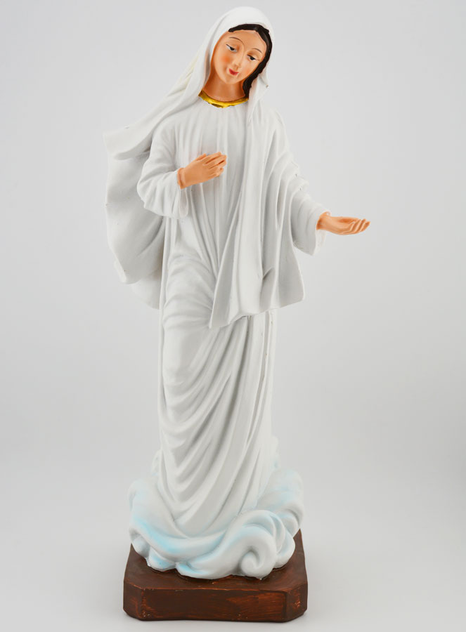 Statue Religieuse Notre Dame de Medjuroje - 30cm (pic 1)