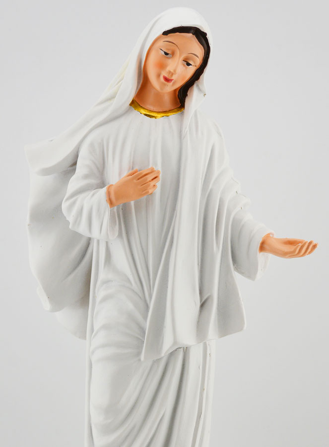 Statue Religieuse Notre Dame de Medjuroje - 30cm (pic 3)