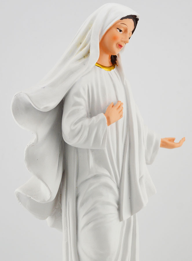 Statue Religieuse Notre Dame de Medjuroje - 30cm (pic 4)
