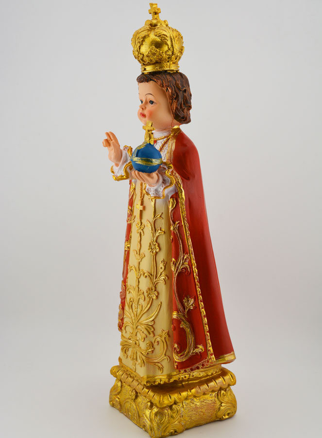 Statue Religieuse Enfant Jésus de Prague - 30cm (pic 2)