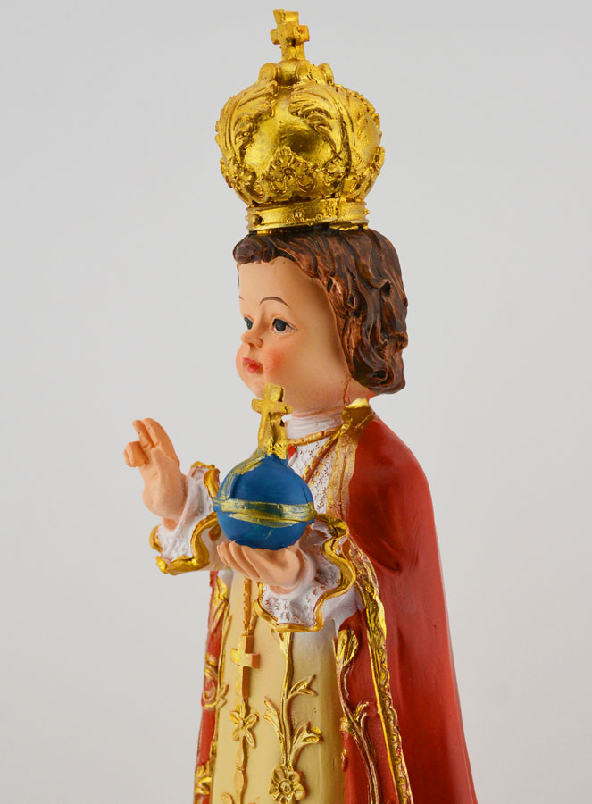 Statue Religieuse Enfant Jésus de Prague - 30cm (pic 4)