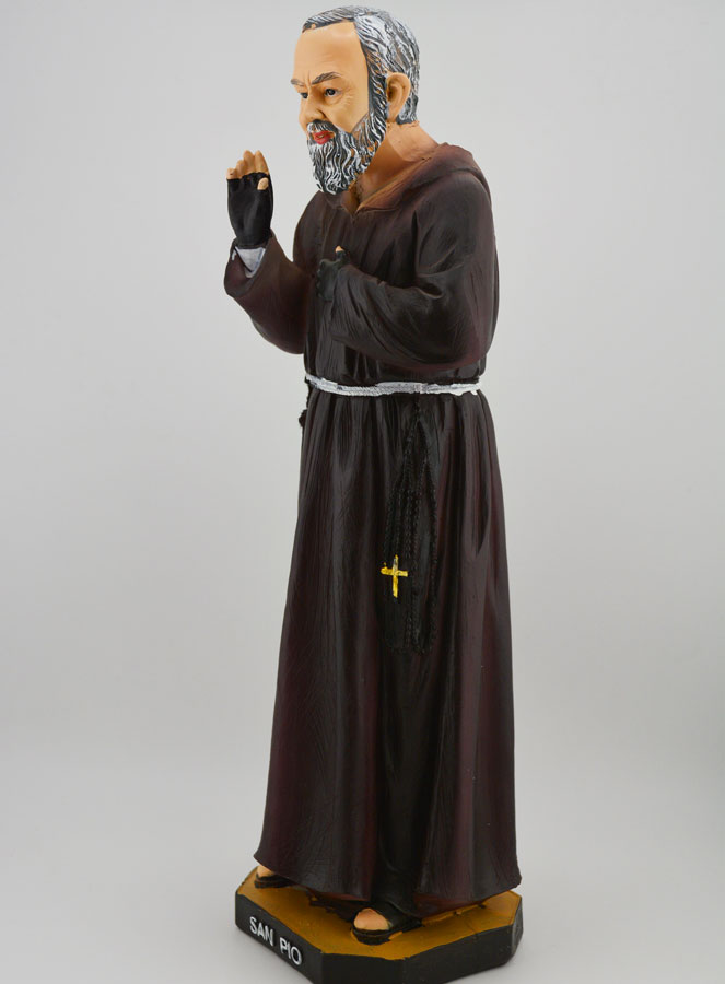Statue Religieuse de Saint Padre Pio - 30cm (pic 2)