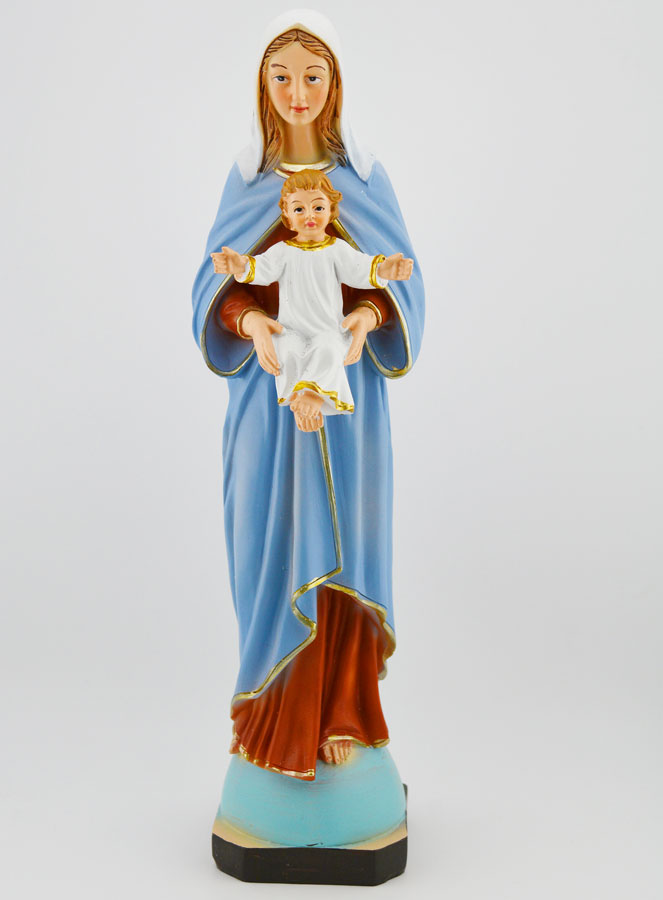 Statue Religieuse Vierge à l'Enfant - 30cm (pic 1)