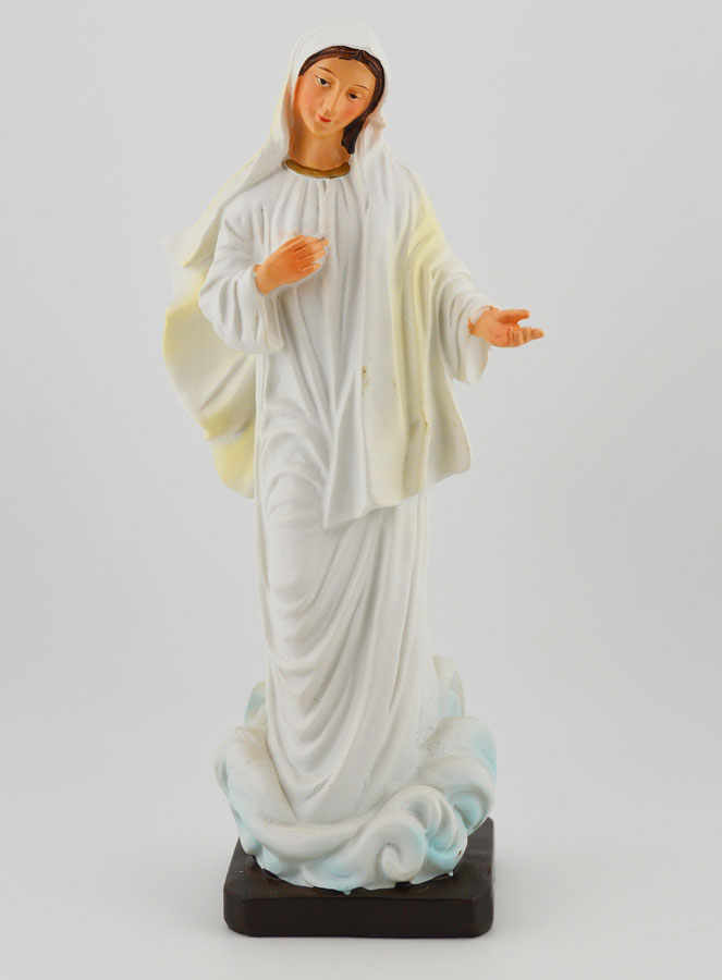 Statue Religieuse de la Vierge de Medjugorje - 20cm (pic 1)