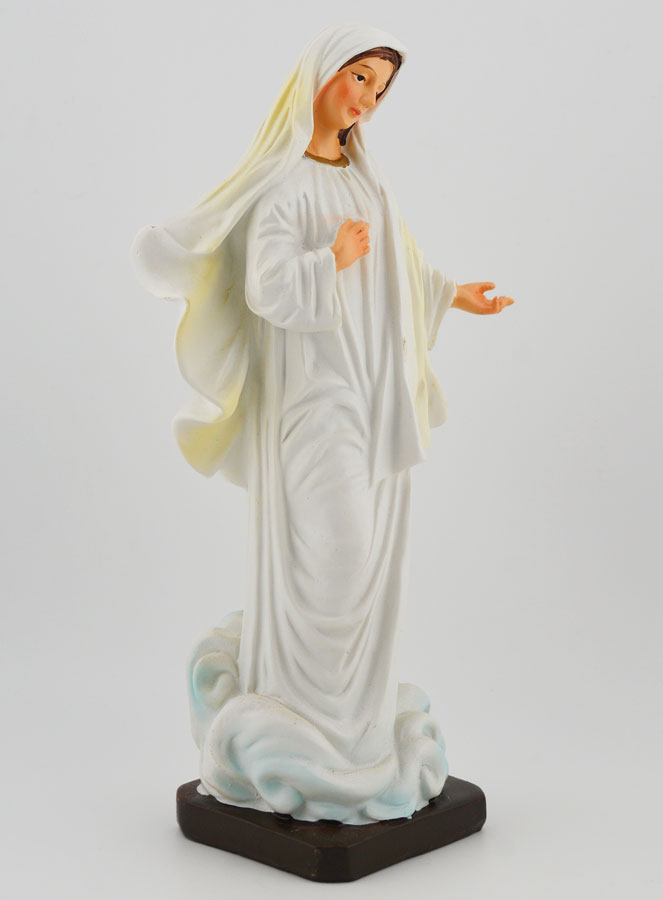 Statue Religieuse de la Vierge de Medjugorje - 20cm (pic 2)