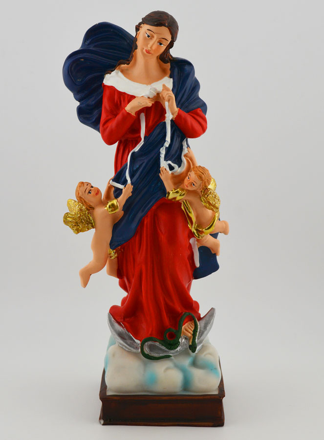 Statue Religieuse de Marie qui Défait les Noeuds - 20cm (pic 1)