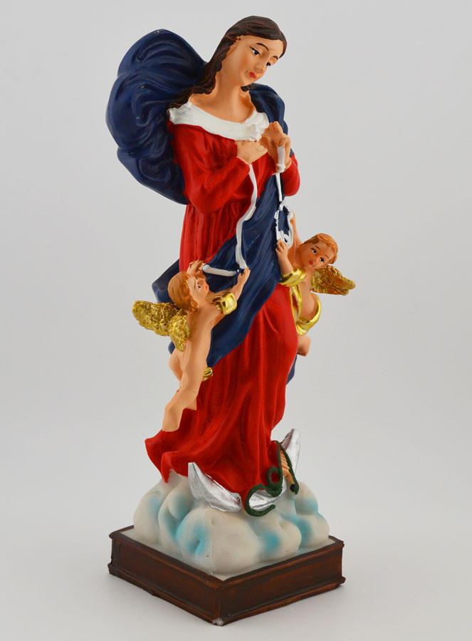Statue Religieuse de Marie qui Défait les Noeuds - 20cm (pic 2)