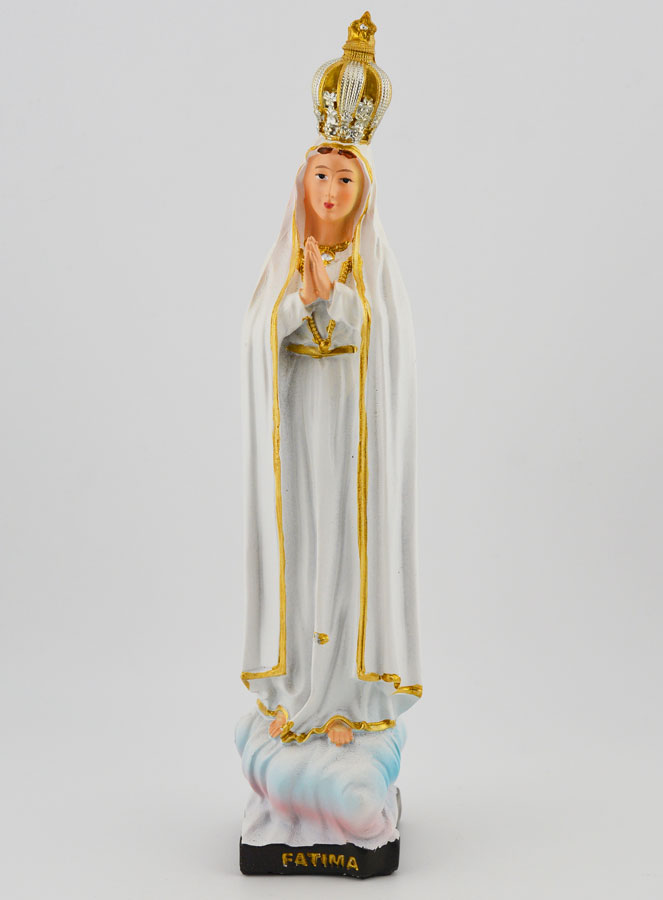 Statue Religieuse de la Vierge de Fatima - 20cm (pic 1)