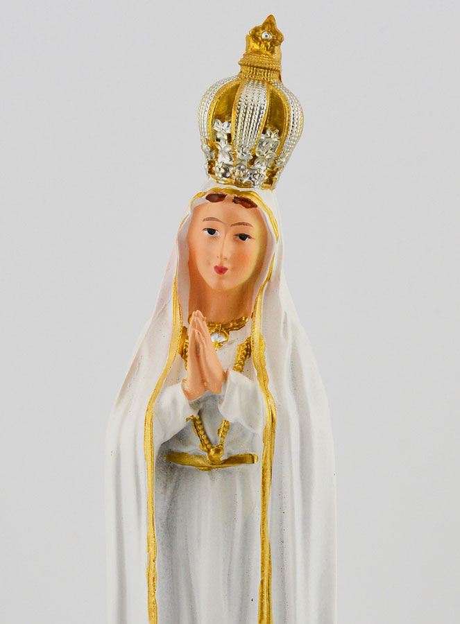 Statue Religieuse de la Vierge de Fatima - 20cm (pic 3)
