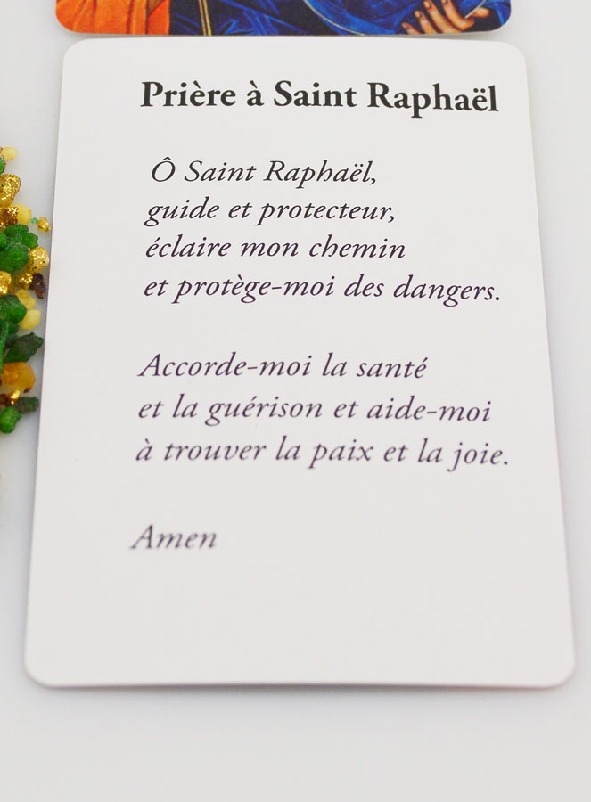 Encens Religieux Saint Raphaël + Prière (pic 3)