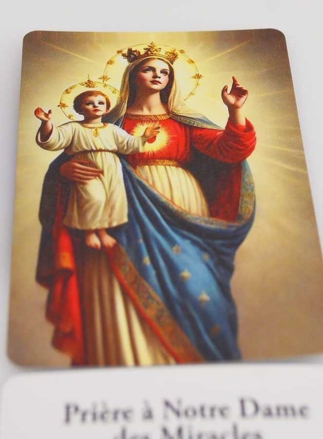 Encens Religieux Notre Dame des Miracles + Prière (pic 4)