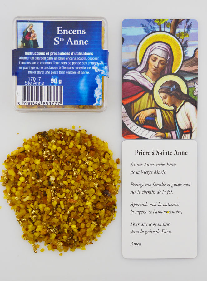Encens Religieux Sainte Anne + Prière (pic 1)