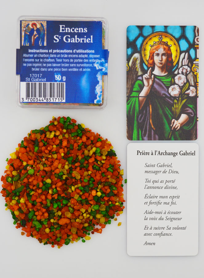 Encens Religieux Saint Gabriel + Prière (pic 1)