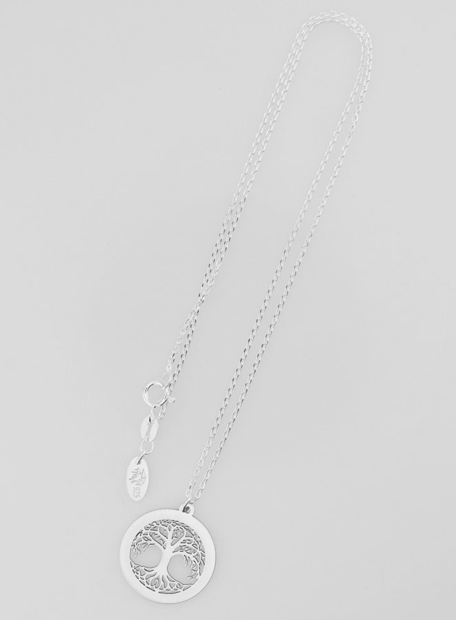 Collier Religieux Arbre de Vie Racines - Argent 925 (pic 1)