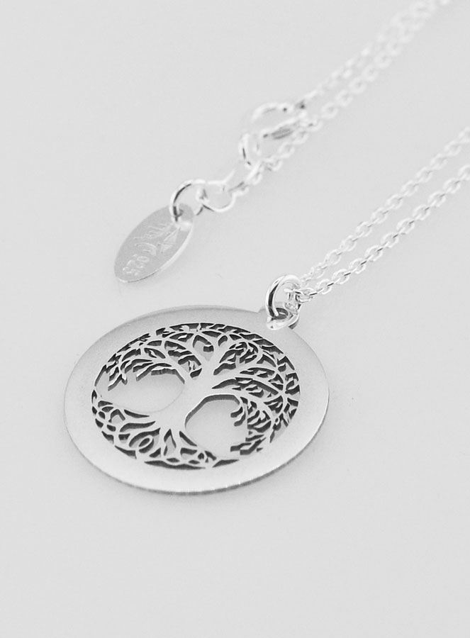 Collier Religieux Arbre de Vie Racines - Argent 925 (pic 2)