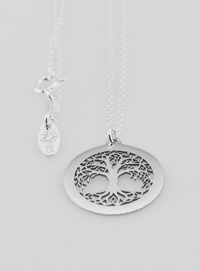Collier Religieux Arbre de Vie Racines - Argent 925 (pic 3)